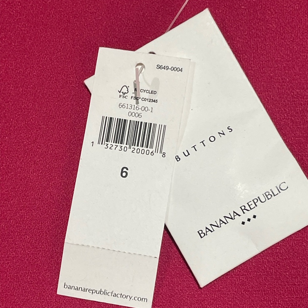 NWT BANANA REPUBLIC CUT OUT DRESS SIZE 6 - Picture 12 of 16